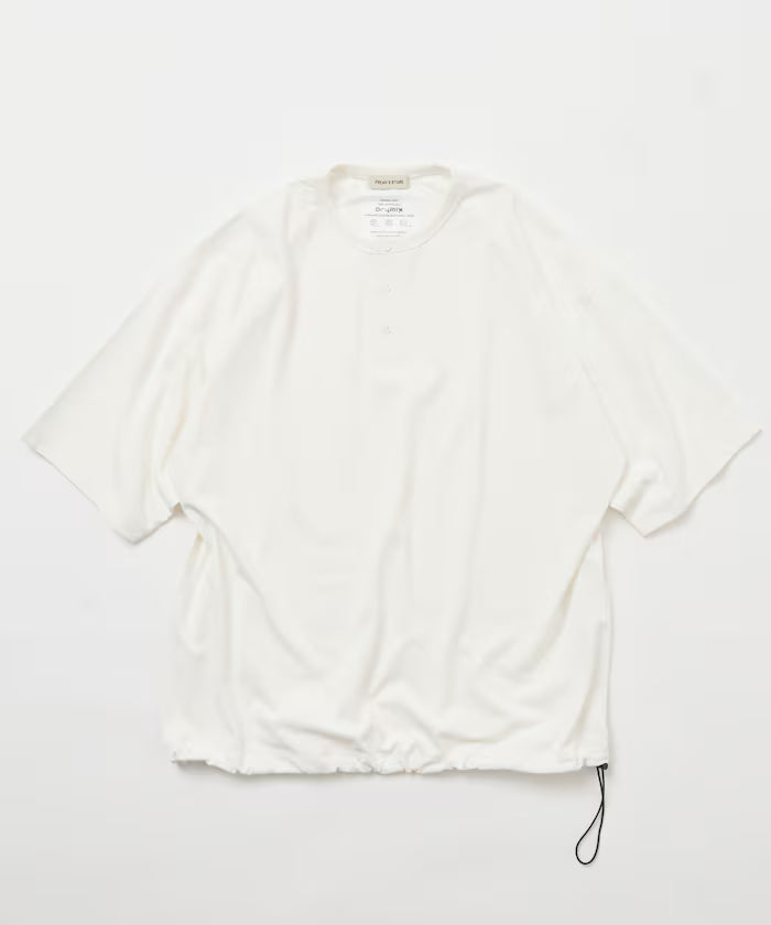Limited Edition Drymix(R) Drymix Relaxed Fit Henley Neck T-shirt Quick Dry UV Cut