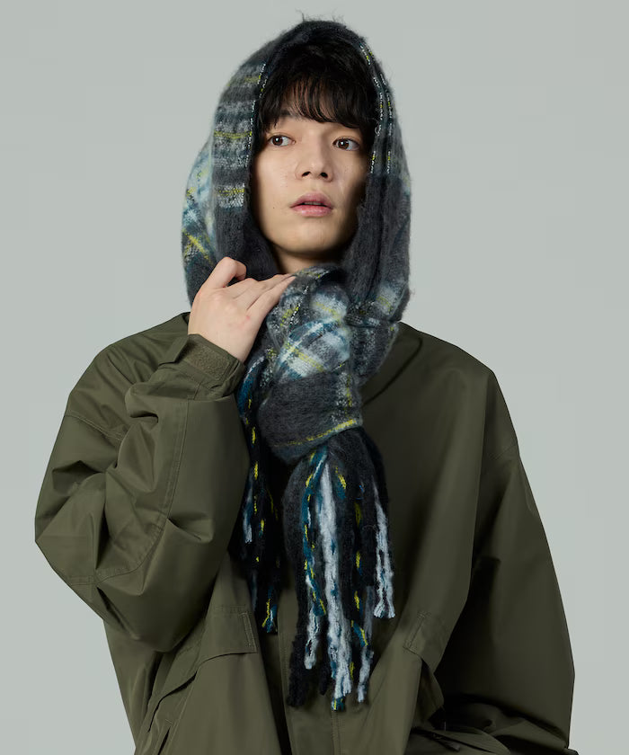 Checkered Volume Scarf