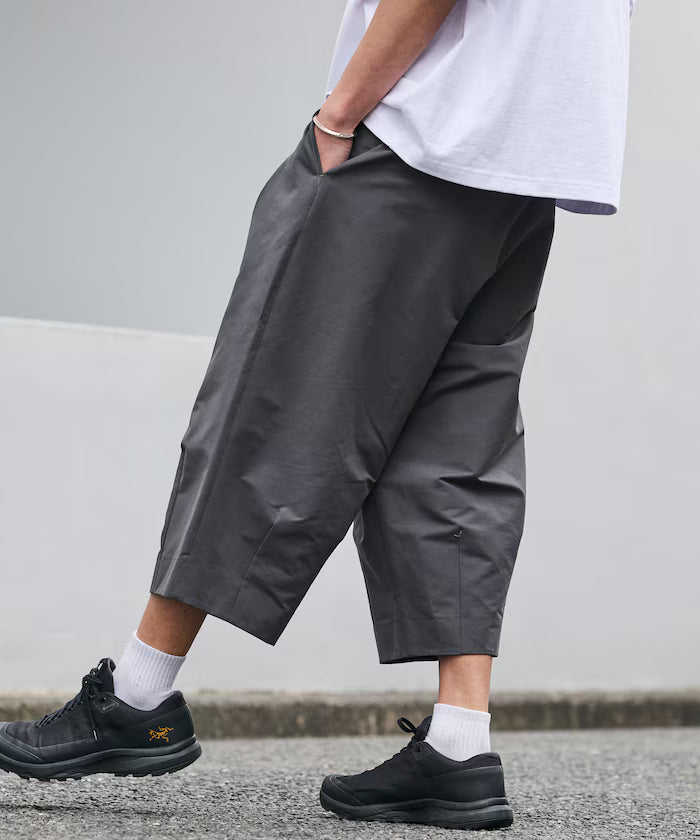 Limited Release Drymix(R) Dry Mix Wide Silhouette Tuck Three Quarter Pants Quick Dry UV Cut