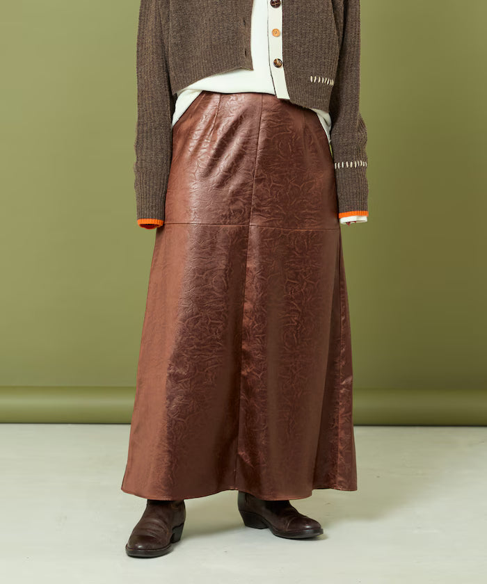 Heavy Satin Skirt