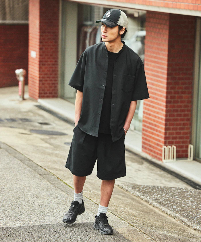 [New Color Added] Quick-Drying Material Relaxed Fit Easy Short Pants Linen-like Home Care