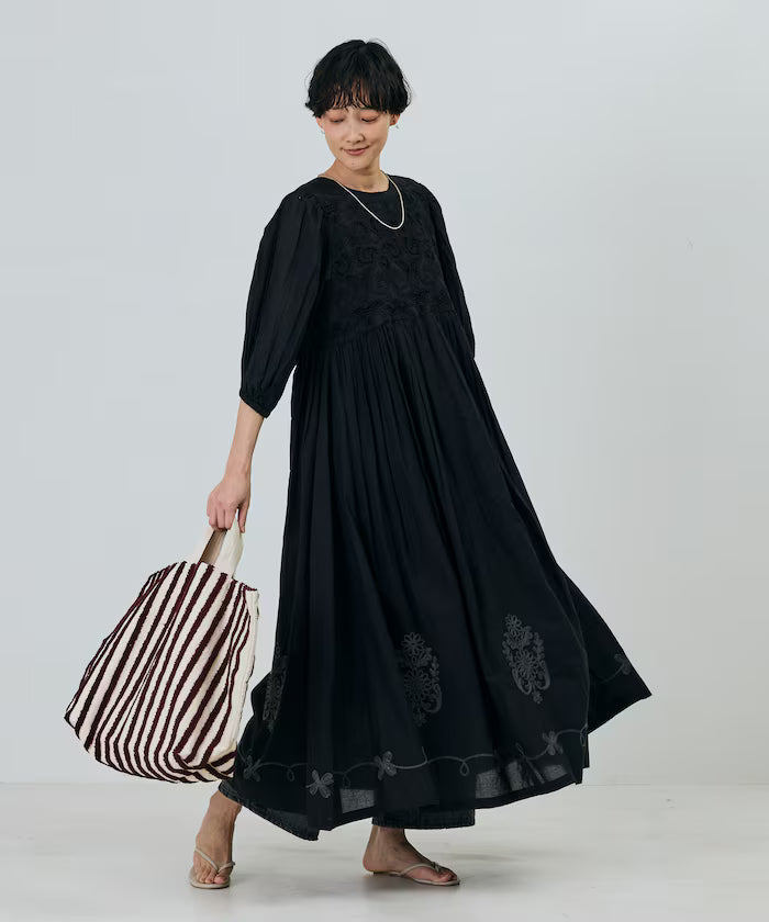 India Code Embroidered 2WAY Dress