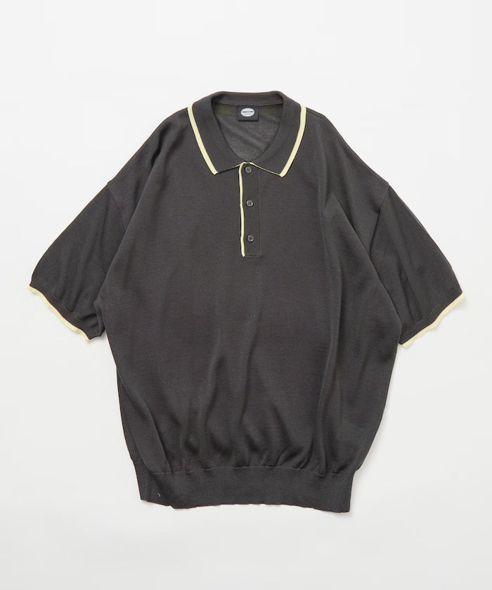 Limited Release Relaxed Fit Color Block Knit Polo Shirt