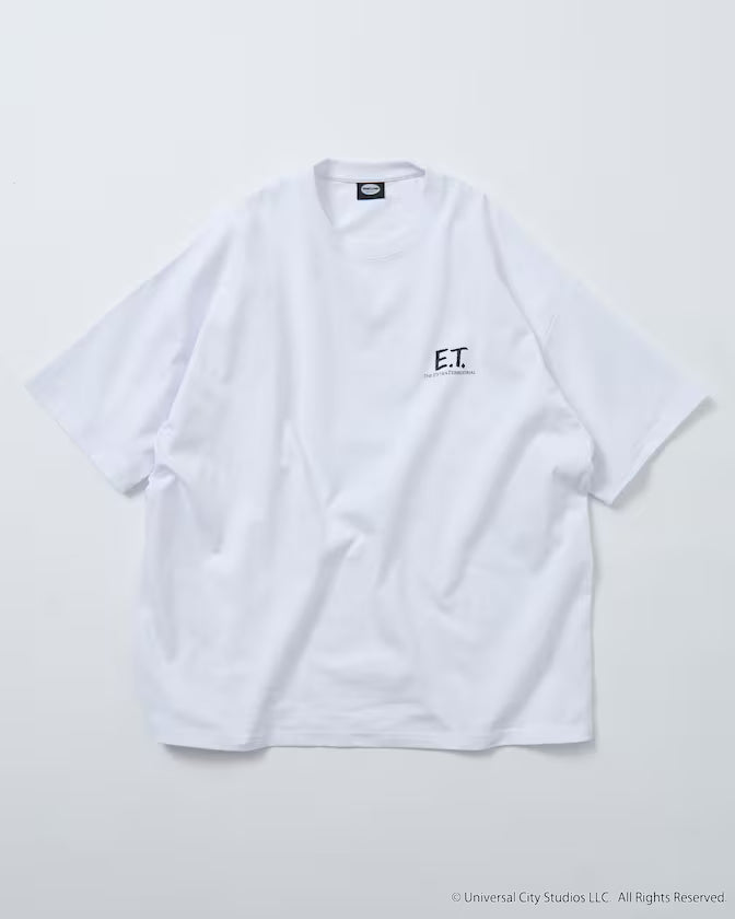E.T. Big Silhouette Back Print Crew Neck T-Shirt Limited Edition