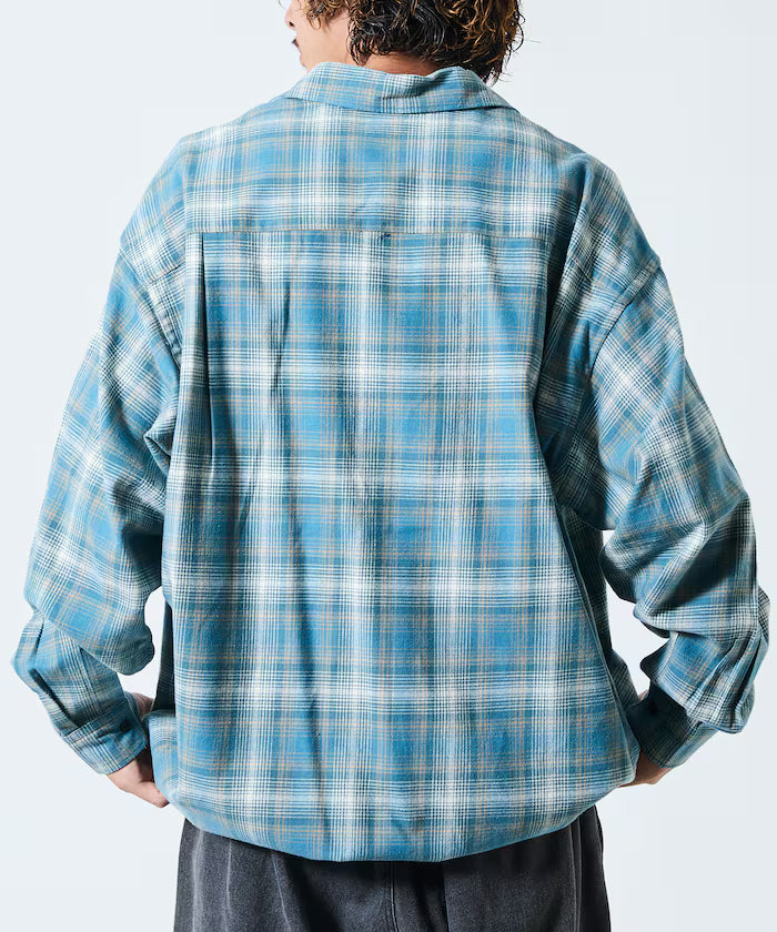 Wide Silhouette Ombre Check Spindle Shirt [Limited Edition]