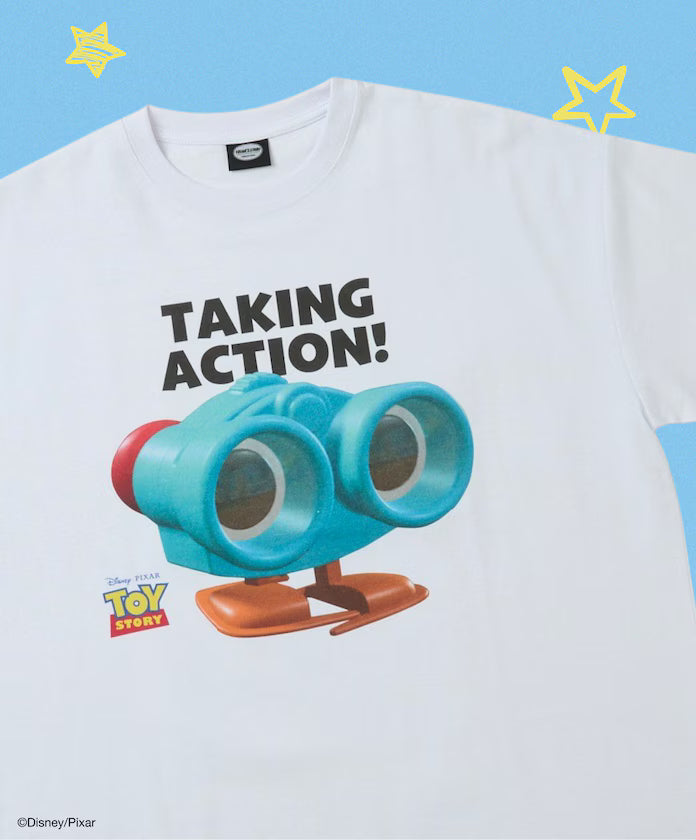 [April 20 12:00 release][Made to Order Product] 'Toy Story' Exclusive Character Print Crew Neck T-shirt Limited Edition - White-Lenny