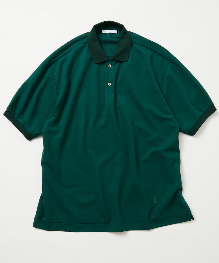 One-Point Embroidery Polo Shirt - Green