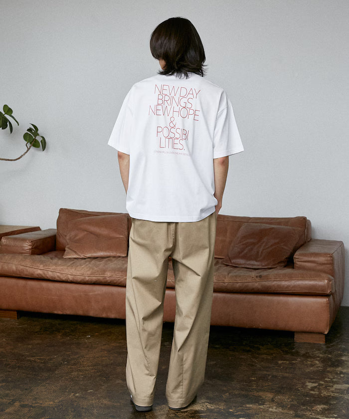 LOVE POP STUDIO NEW DAY Typography T-shirt Limited Edition