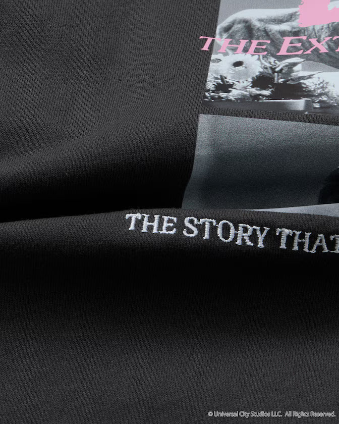 E.T. Big Silhouette Back Print Crew Neck T-Shirt Limited Edition