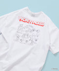 Limited Edition DISNEY Mickey Mouse Monochrome Back Print Crew Neck T-Shirt - White