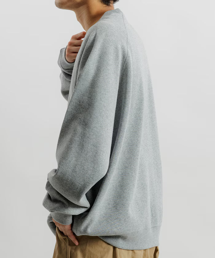12oz Heavyweight Big Silhouette Raglan Sleeve Crew Neck Sweatshirt 【Limited Edition】