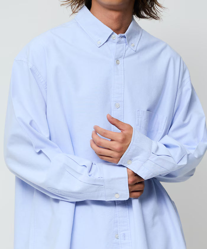 Big Silhouette Oxford Button-Down Shirt 【Limited Edition】
