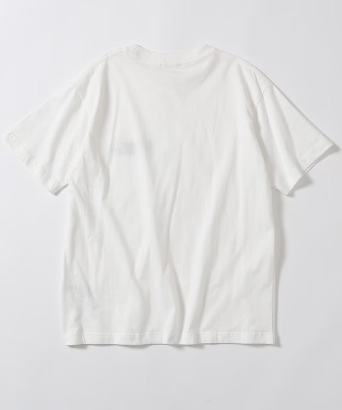Organic Cotton One Point Animal Embroidery T-Shirt