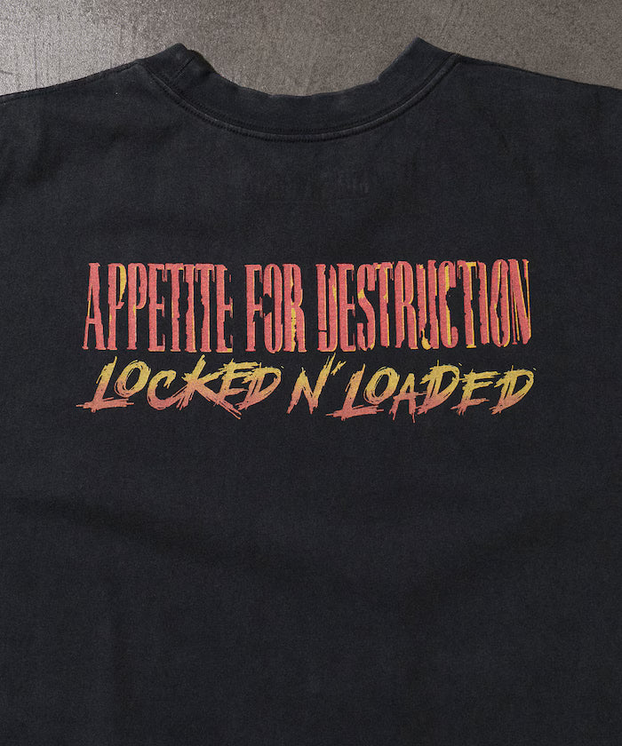【EXCLUSIVE】GUNS N ROSES Guns and Roses Front Print Crew Neck T-Shirt