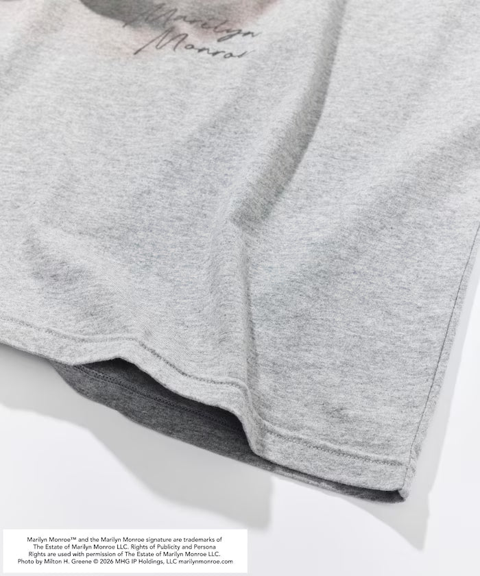 Marilyn Monroe Face Crack Photo T-Shirt