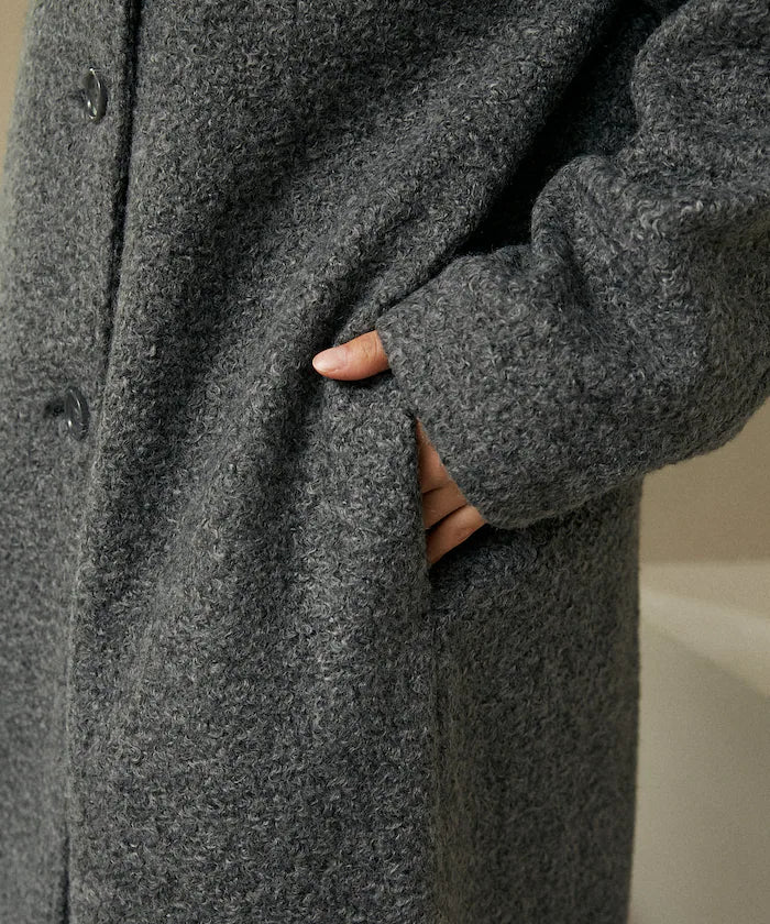 Multicolor Shaggy Long Coat Limited Edition