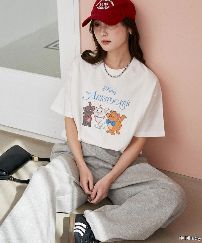Disney Marie/Disney Marie/Print T-Shirt Limited Edition