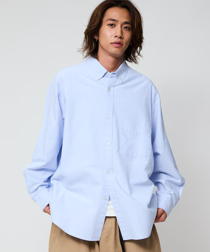 Big Silhouette Oxford Button-Down Shirt 【Limited Edition】