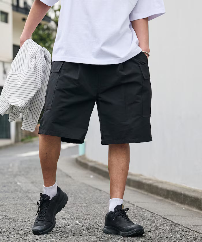 Limited Edition Drymix(R) Dry Mix Wide Silhouette Utility Short Cargo Pants Quick Dry UV Cut