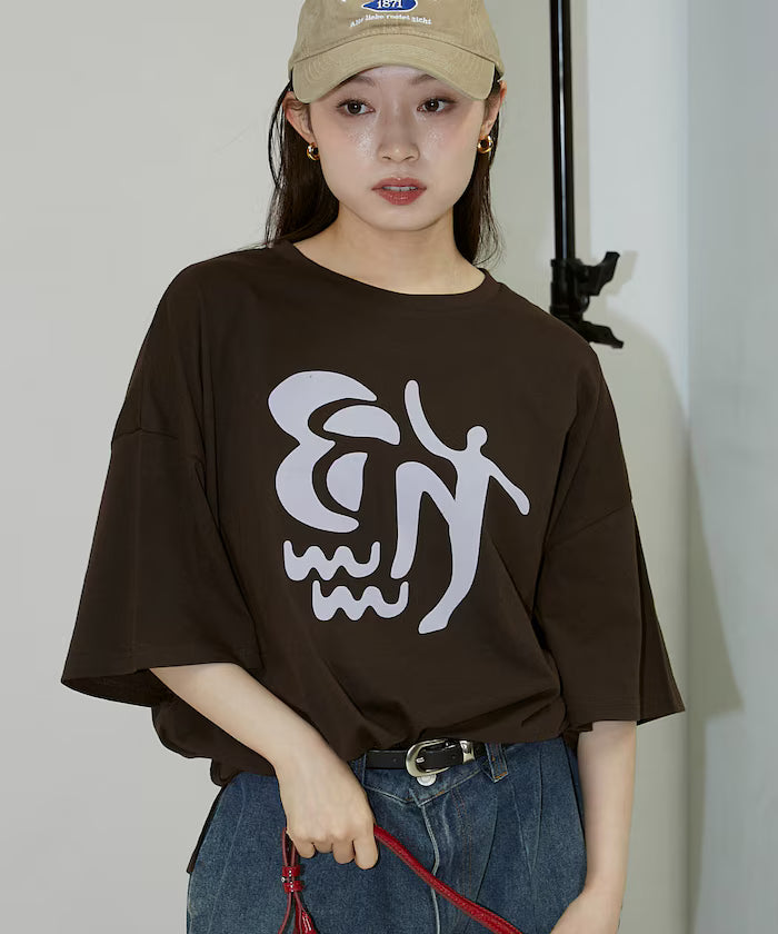 Flocky Nuance Art Big T-Shirt Limited Release