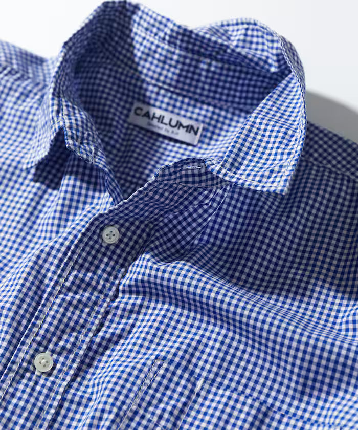 Magazine Pocket Chain Stitch Shirt