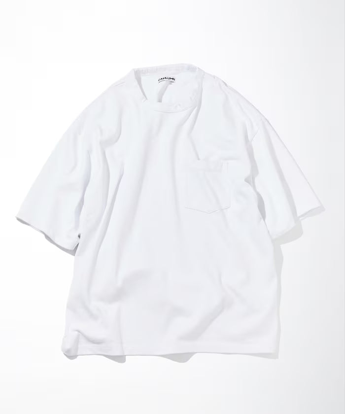 Heavy Weight Jersey Pocket T-Shirt - White