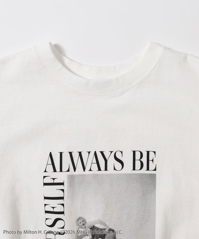 Marilyn Monroe Short Sleeve Monochrome Photo T-shirt