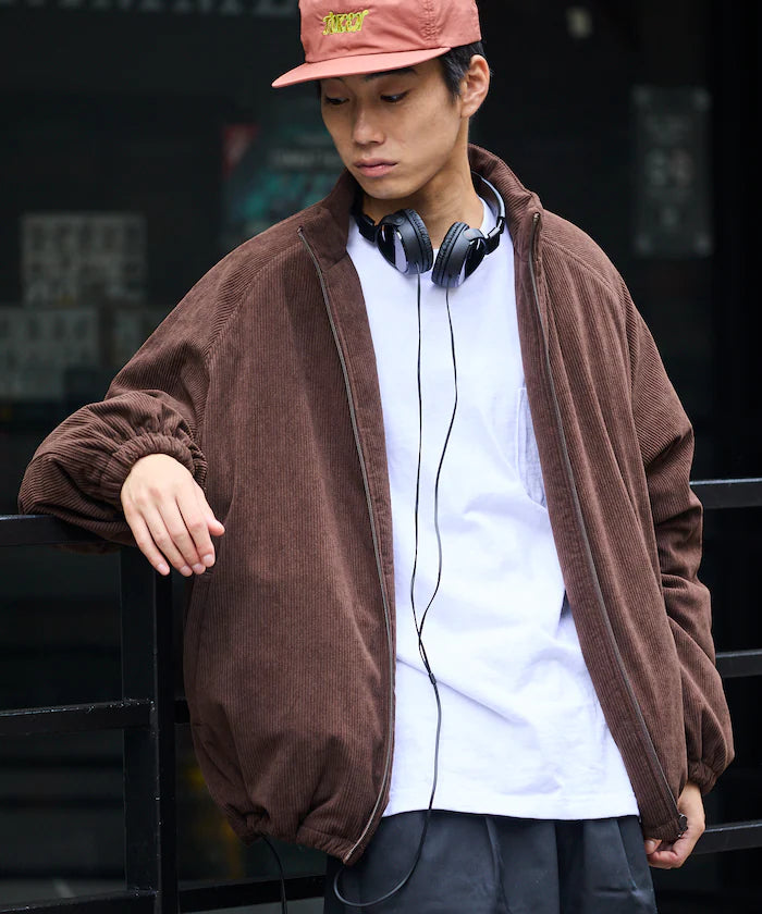 Relaxed Fit Corduroy Mid Padding Stand Blouson [Limited Edition]