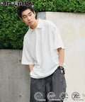 Limited Edition Drymix(R) Dry Mix Relaxed Fit Hem Code Polo Shirt Quick Dry UV Cut - White