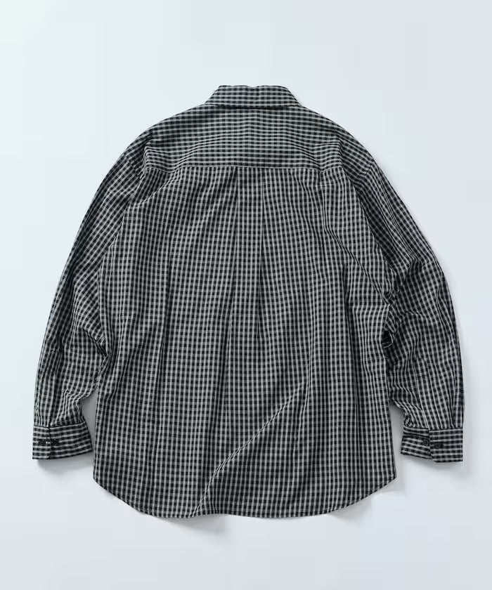 Relax Fit Classic Pattern Regular Collar Shirt / Check Pattern / Stripe Pattern 【Limited Edition】