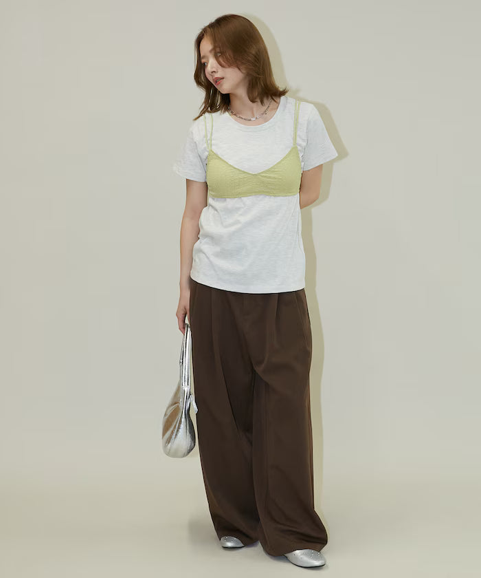 <Set Item> Chibi Bra Set T-Shirt Limited Release