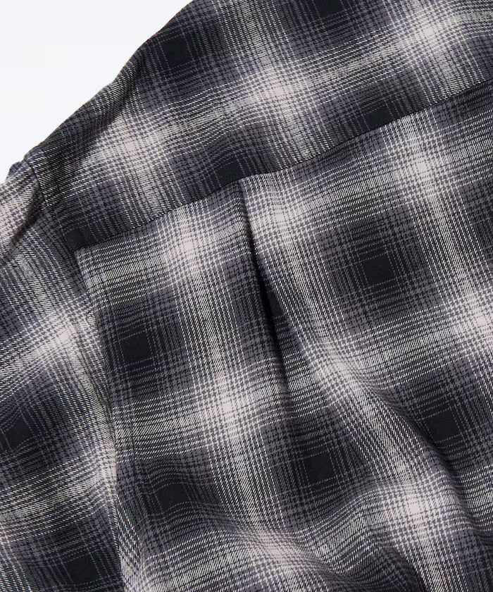 Wide Silhouette Ombre Check Spindle Shirt [Limited Edition]