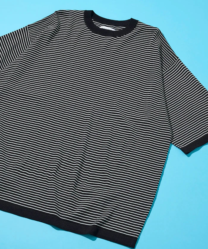 [New Color Added] SUPER ICE / Super Ice Crew Neck Knit T-Shirt / Contact Cooling