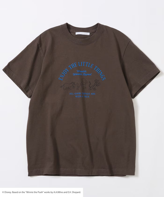 Winnie-the-Pooh Front Logo Print T-Shirt
