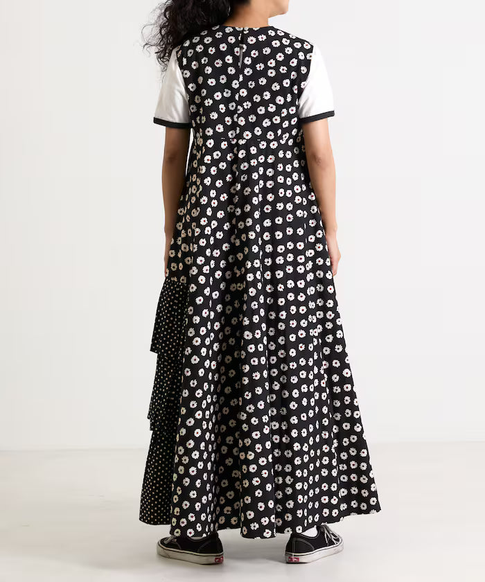 Asymmetrical Tiered Dress