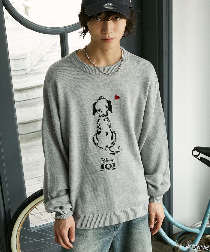 Special Order 101 DALMETIANS HEART KNIT