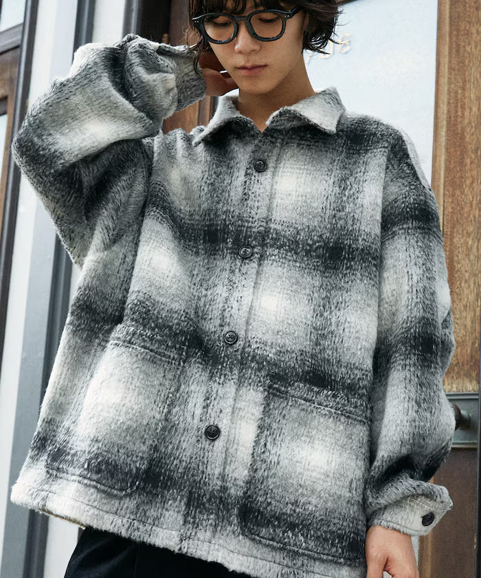 Shaggy Over Check Jacket [Limited Edition]