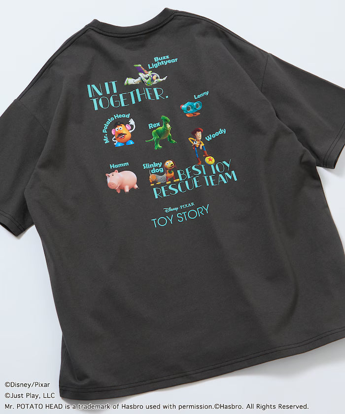 [TOY STORY] Exclusive Back Print Crew Neck T-Shirt / RANDOM [Limited Edition]