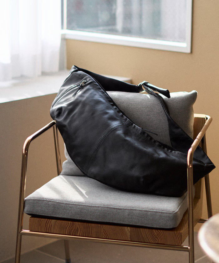Leather Crossbody Sling Bag / Leather Sling Bag / Cowhide / Water-Repellent Leather