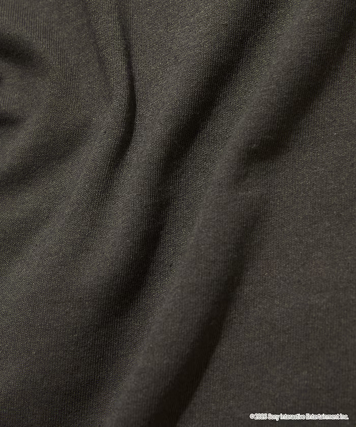 Big Silhouette Crew Neck Print T-shirt/PlayStation Sarugatchi/WHAT IS A PIPOSARU 【Limited Edition】