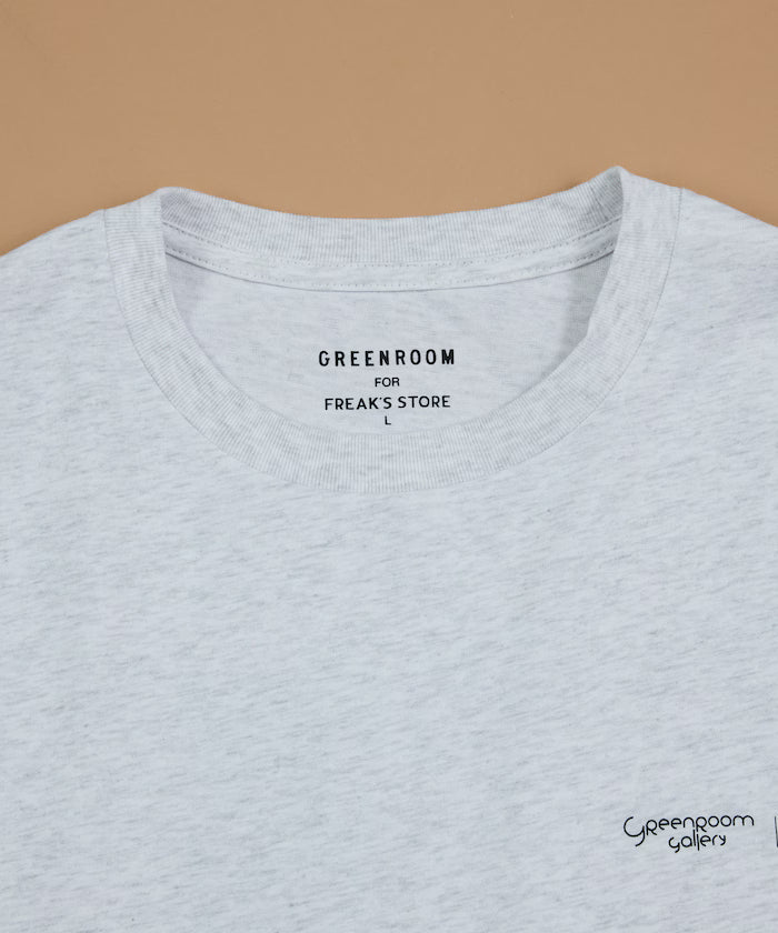 GREENROOM GALLERY × FREAK'S STORE / Green Room Gallery Exclusive Orange&Park Short Sleeve T-Shirt