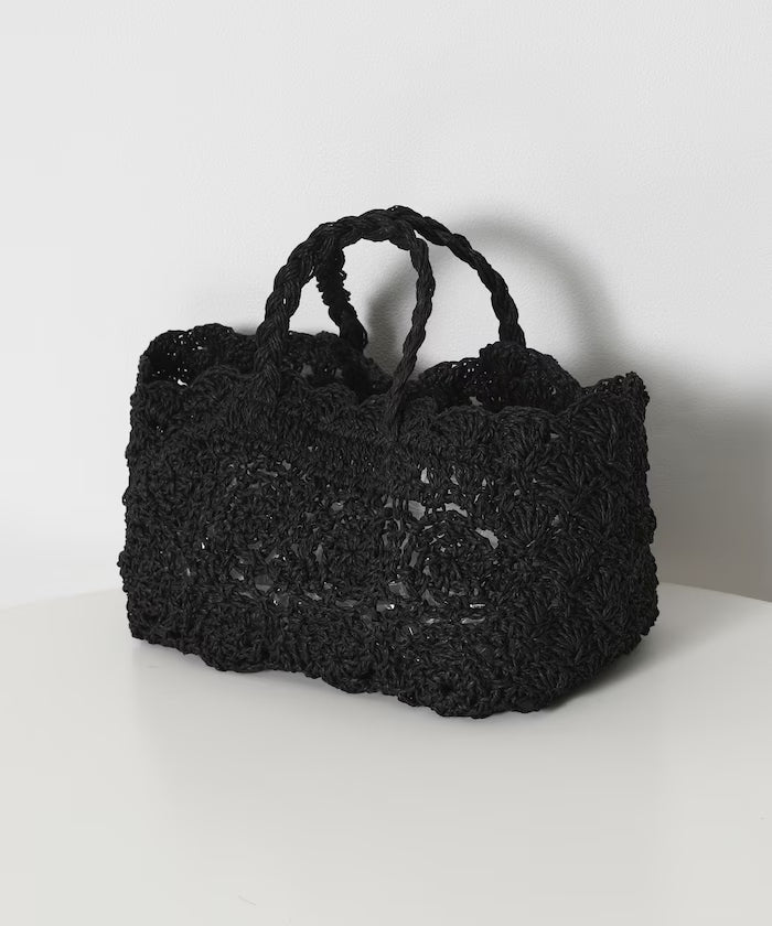 Raffia Boston Bag / Basket Bag