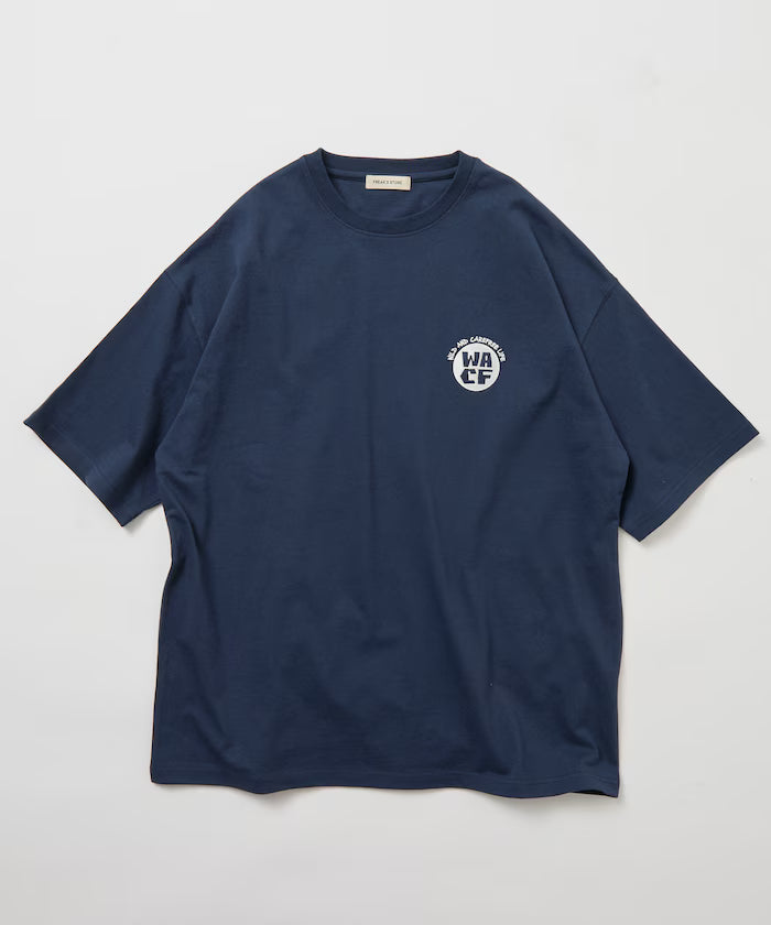 Limited Edition Relaxed Fit Back Print Crew Neck T-Shirt CHILL FISHING MAN
