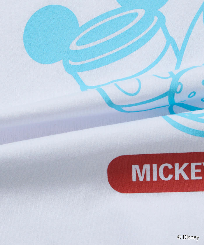 DISNEY/Mickey Mouse/Exclusive Crew Neck Printed Sweatshirt/FOOD 【Limited Release】