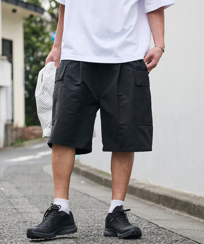 Limited Edition Drymix(R) Dry Mix Wide Silhouette Utility Short Cargo Pants Quick Dry UV Cut