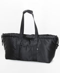 PADDING NYLON DRAWSTRING TOTE M - Black