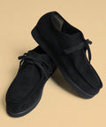 Leatherette SW Low-cut Moccasin [23=28cm] / Mock Shoes 【Limited Edition】 - Black