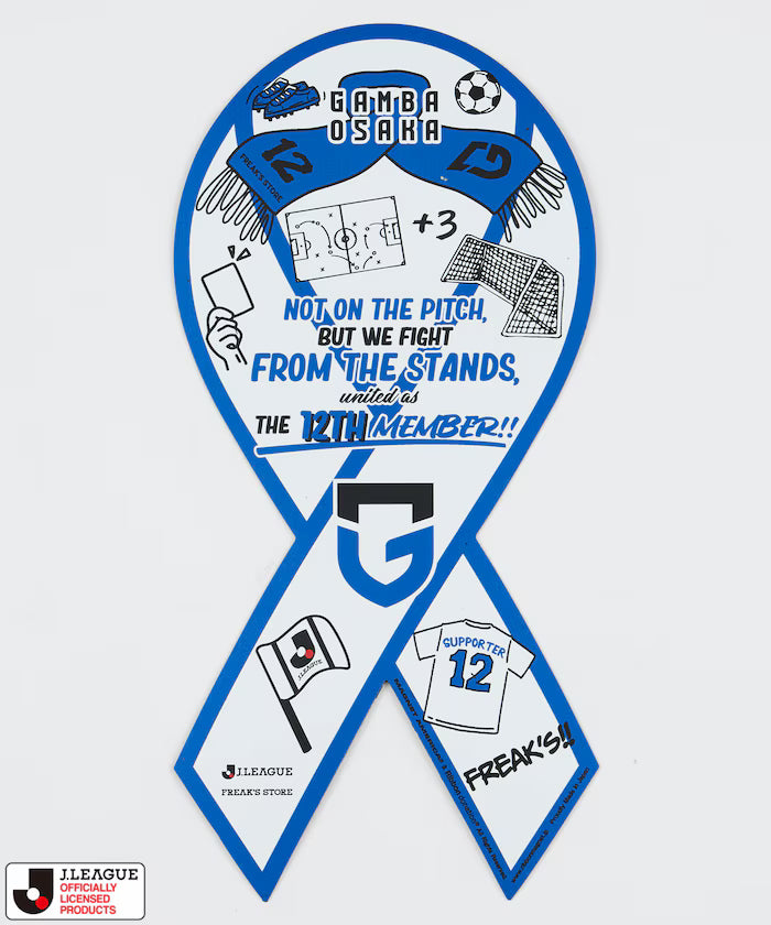 [Sales starting on May 15 at 12:00] J.LEAGUE × FREAK’S STORE Exclusive RIBBON MAGNET - Gamba Osaka