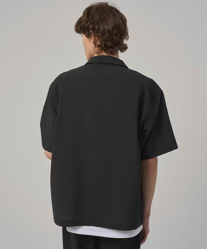 Functional Material Open Collar Short Sleeve Shirt Set 3 Piece Set / Washable / UV Cut / Quick Dry / Cooling Touch