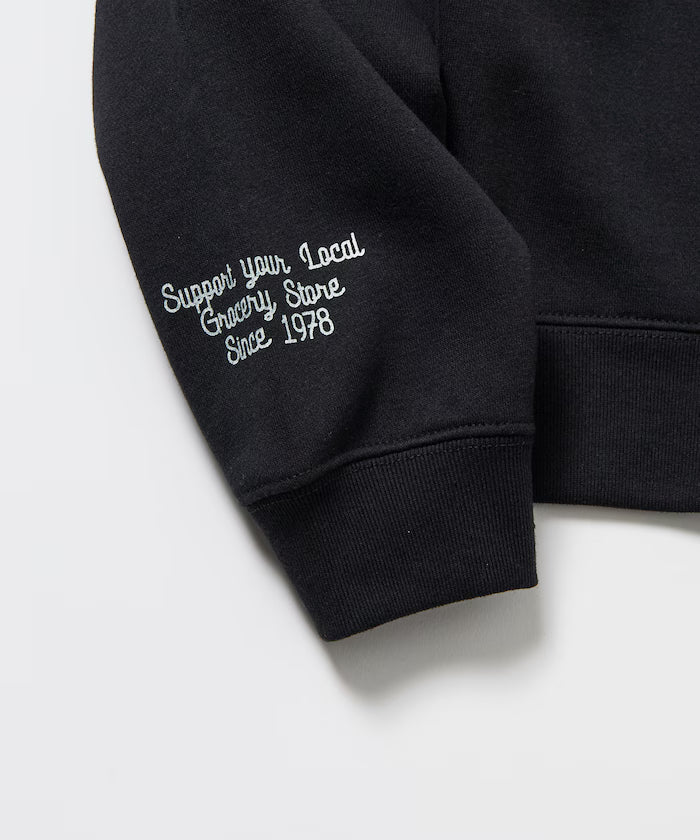 Big Silhouette Varsity Jacket Design Crew Neck Sweat / Back Print [Limited Edition]